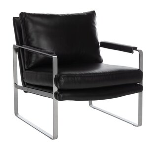 SAFAVIEH COUTURE Lionel Leather Armchair