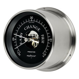 MAXIMUM WEATHER INSTRUMENTS Predictor 6.5'' Barometer
