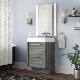 ZIPCODE DESIGN Craig 500mm Single Bathroom Vanity with Integrated Resin Basin