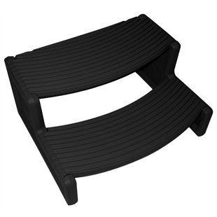 CONFER PLASTICS Handi-Step Spa/Patio Step Black