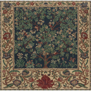 CHARLOTTE HOME FURNISHINGS Floral Cotton Blend Pillow Cover