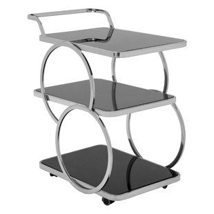 ETTA AVENUE Geismar Metal Bar Cart