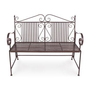 LILY MANOR Eleonora Steel Bench