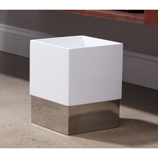 ROSELLI TRADING COMPANY Suites 1.5 Gallons Resin Open Waste Basket