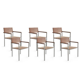 GARTEN LIVING Stapelbarer Gartenstuhl Stanek (Set besteht aus 6)