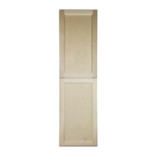 TIMBER TREE CABINETS Donovan Recessed Frameless 2 Door Medicine Cabinet with Adjustable Shelves