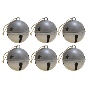 THE HOLIDAY AISLE® Metal Astrology & Stars Ball Ornament (Set of 6)