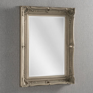 ASTORIA GRAND Albertville Wood Flat Wall Mirror