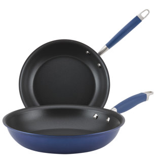 Anolon Advanced Hard Anodized Nonstick Frying Pans, 10-Inch and 12-Inch