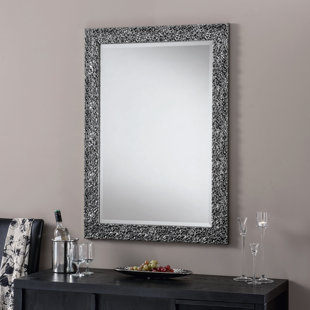 ROSDORF PARK Adele Wood Flat Wall Mirror