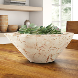 UNION RUSTIC Adalen Handmade Wood Decorative Bowl 1