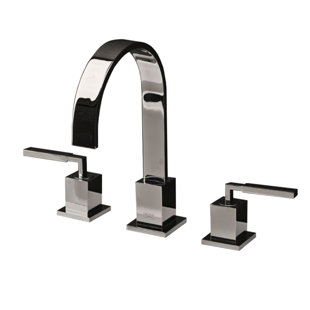 LACAVA Kubista Widespread 2-handle Bathroom Faucet with Drain Assembly