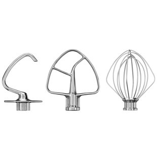 KitchenAid® Stainless Steel 3 Piece Kit for 4.5 and 5 Quart KitchenAid® Tilt-Head Stand Mixers (Set of 3)