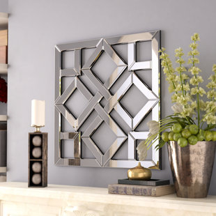 MERCER41 Engineered Wood Flat Wall Mirror