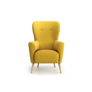 WADE LOGAN Bess Upholstered Made to Order Wingback Chair