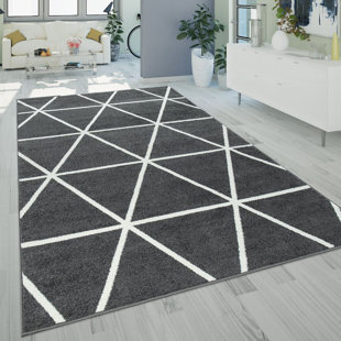 HASHTAG HOME Palmea Geometric Area Rug