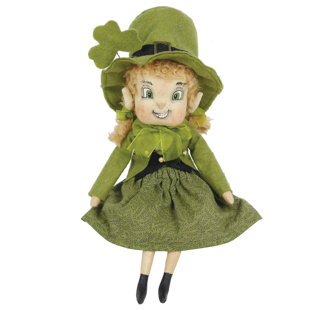 GATHERED TRADITIONS BY JOE SPENCER Kerry St. Patrick's Day Leprechaun Joe Spencer Gathered Traditions Figure Soft Figure Decor Decoration
