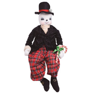 GATHERED TRADITIONS BY JOE SPENCER Byron Snowman Joe Spencer Gathered Traditions Christmas Art Doll Figure