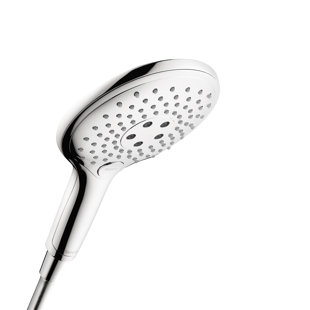 HANSGROHE Raindance Caresseair Rain Handheld Shower Head with Select
