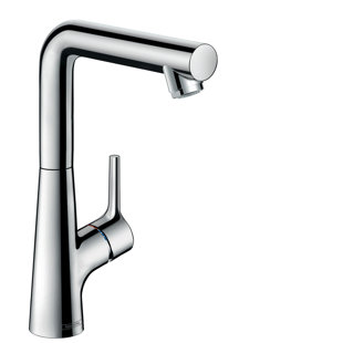 HANSGROHE Talis S Premium Wall Mounted Bathroom Faucet with Drain Assembly