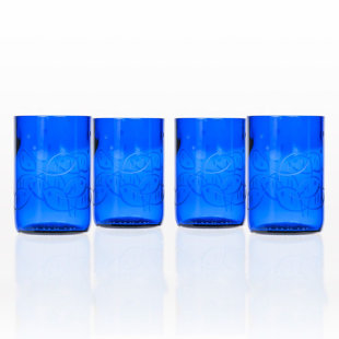 ROLF GLASS Fish 14 oz. Highball Glass (Set of 4)