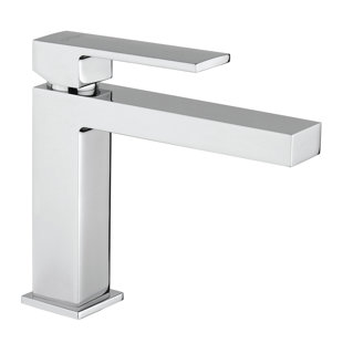 LATOSCANA Quadro Single Control Vessel Sink Bathroom Faucet with Drain Assembly