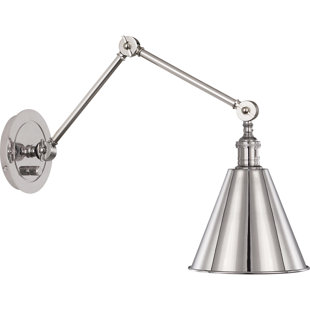 ROBERT ABBEY Alloy Solid Brass Swing Arm Sconce