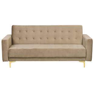 CANORA GREY Schlafsofa Cherry aus Samt