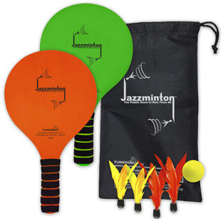 Funsparks LLC Foldable and Water Resistant Paddle Ball with Carrying Case