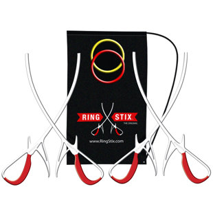 FUNSPARKS LLC Ringstix Pro Washers and Ring Toss with Carrying Case