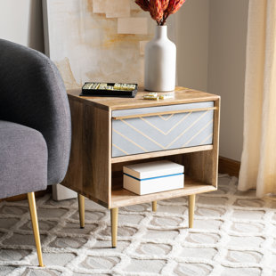 IVY BRONX Leni Solid Wood Nightstand