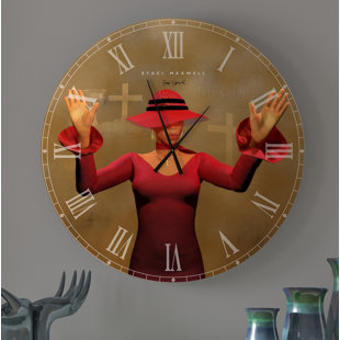 LEROI PRODUCTS Metal Wall Clock
