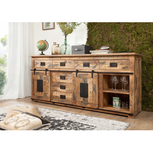 MASSIVMOEBEL24 Railway 200cm Sideboard