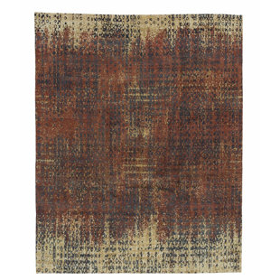 TUFENKIAN Maldonaldo One-of-a-Kind Rectangle 8' X 10' Wool Area Rug in Beige/Blue/Red