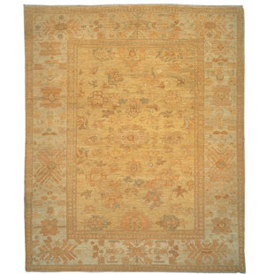 TUFENKIAN Gharni One-of-a-Kind 9' X 12' Wool Area Rug in Beige/Gold