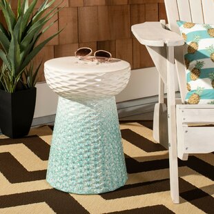 DAKOTA FIELDS Chamberlain Ceramic Accent Stool