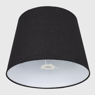 17 STORIES Aspen 27cm H x 35cm W Cotton Empire Lamp Shade ( Clip On )