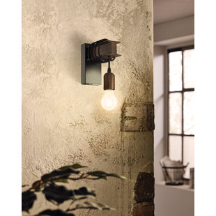 BOROUGH WHARF Dugan Steel Armed Sconce