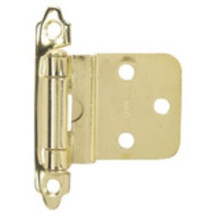 HARDWARE HOUSE 2.75" H x 2" W Self-closing Single Door Hinge (Set of 10)