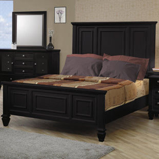 CANORA GREY Barret Solid Wood Standard Bed
