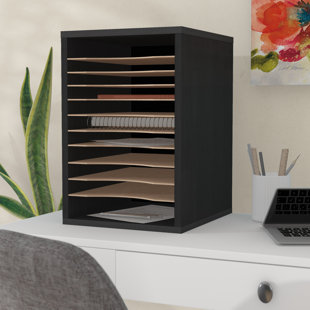 REBRILLIANT Simone 11-Compartment Vertical File Organizer