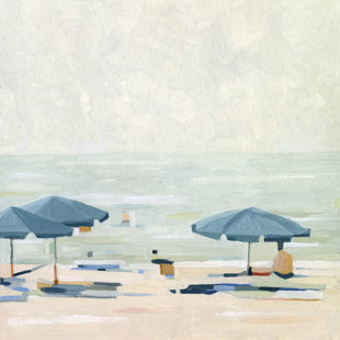 HOUSE OF HAMPTON If It's The Beaches II by Emma Scarvey - Wrapped Canvas Painting