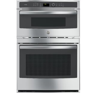 GE PROFILE™ 29.75" Self-Cleaning Convection Electric Wall Oven with Built-In Microwave