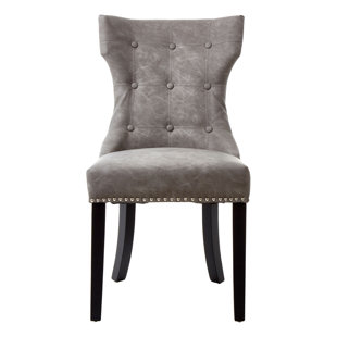 ROSALIND WHEELER Moura Tufted Upholstered Side Chair
