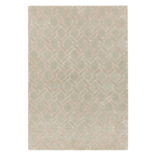 LONGSHORE TIDES Handmade Tufted Pink Rug