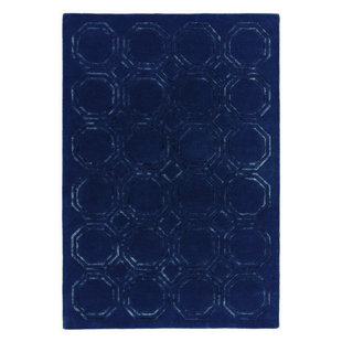 CANORA GREY Quarry Tufted Navy Rug