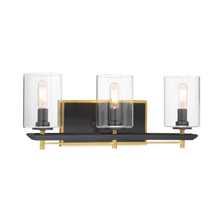 METROPOLITAN BY MINKA Sable 3 - Light Dimmable Vanity Light