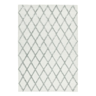 CANORA GREY Quane Handmade Dhurrie Silver Rug