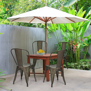 WILLISTON FORGE Reece Stacking Side Chair (Set of 4)