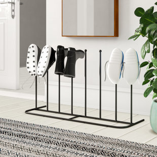 SYMPLE STUFF 4 Pair Metal Boot Storage